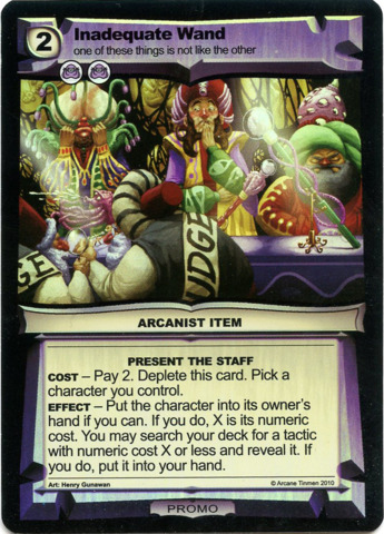 Inadequate Wand (Foil)